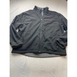 Bojangles Restaurant Uniform Jacket Barco Uniforms Black Full‎ Zip Mens Size 2XL